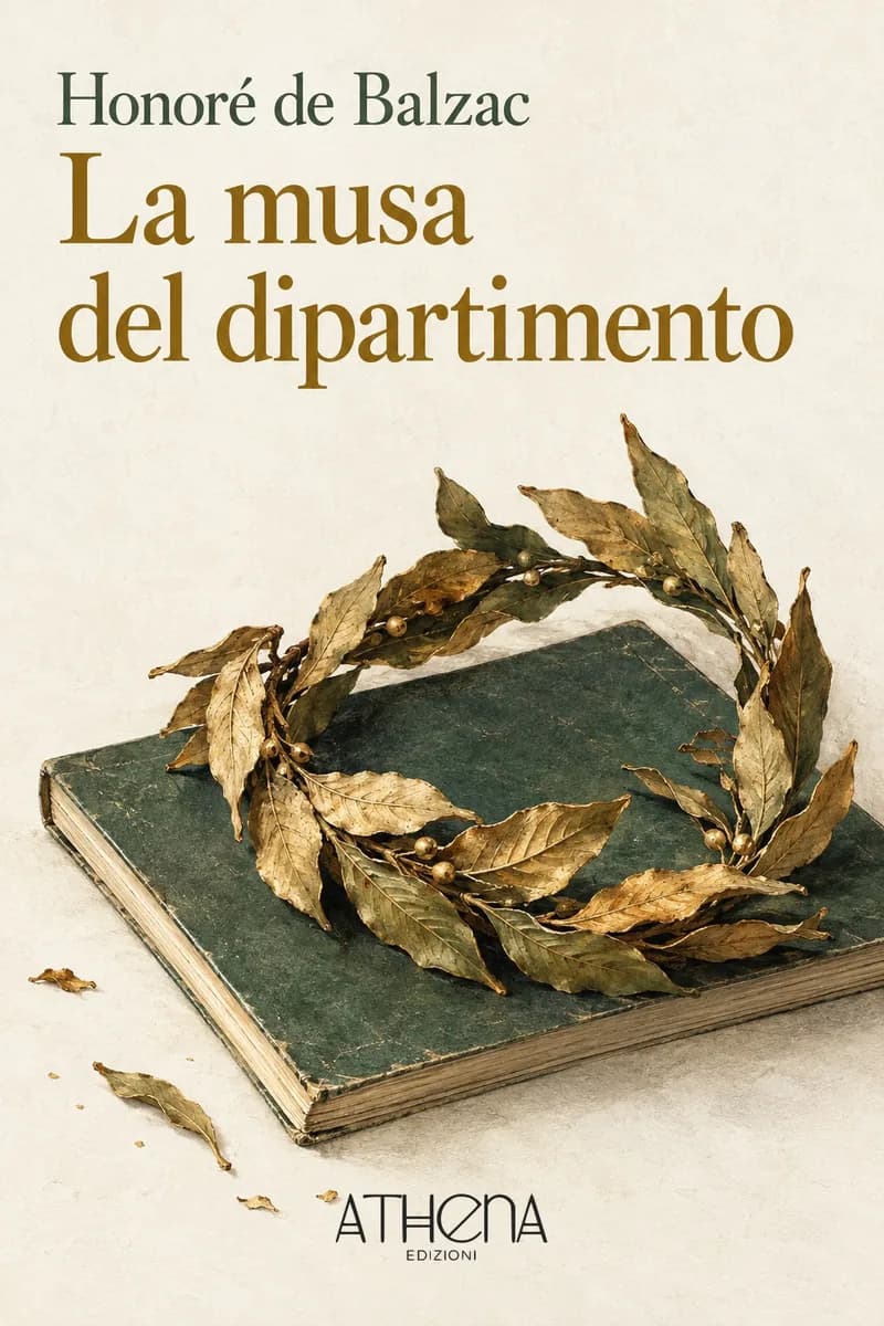 La musa del dipartimento di Honoré de Balzac – copertina Edizioni Athena