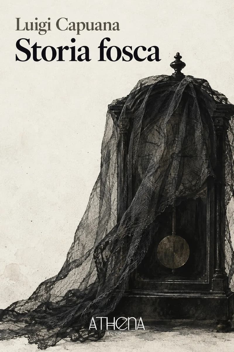 Storia fosca di Luigi Capuana – copertina Edizioni Athena