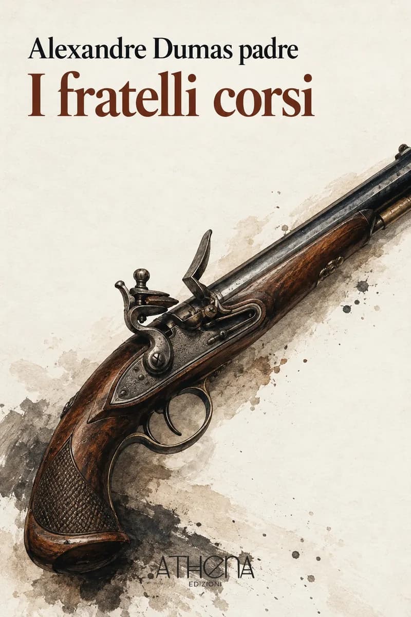 I fratelli corsi di Alexandre Dumas padre – copertina Edizioni Athena