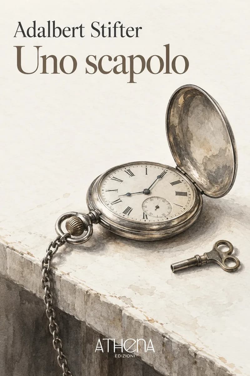 Uno scapolo di Adalbert Stifter – copertina Edizioni Athena