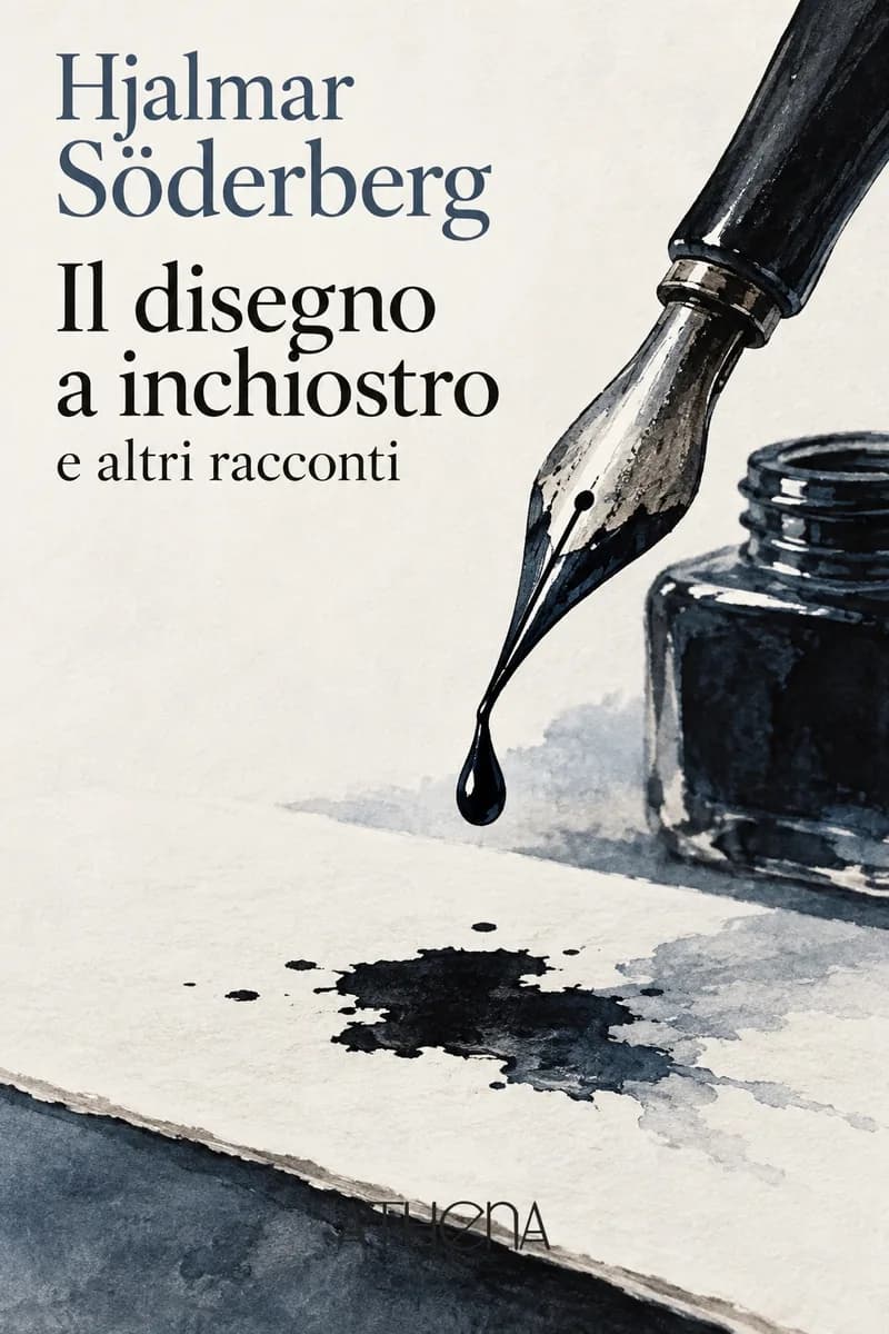 Il disegno a inchiostro e altri racconti di Hjalmar Söderberg – copertina Edizioni Athena