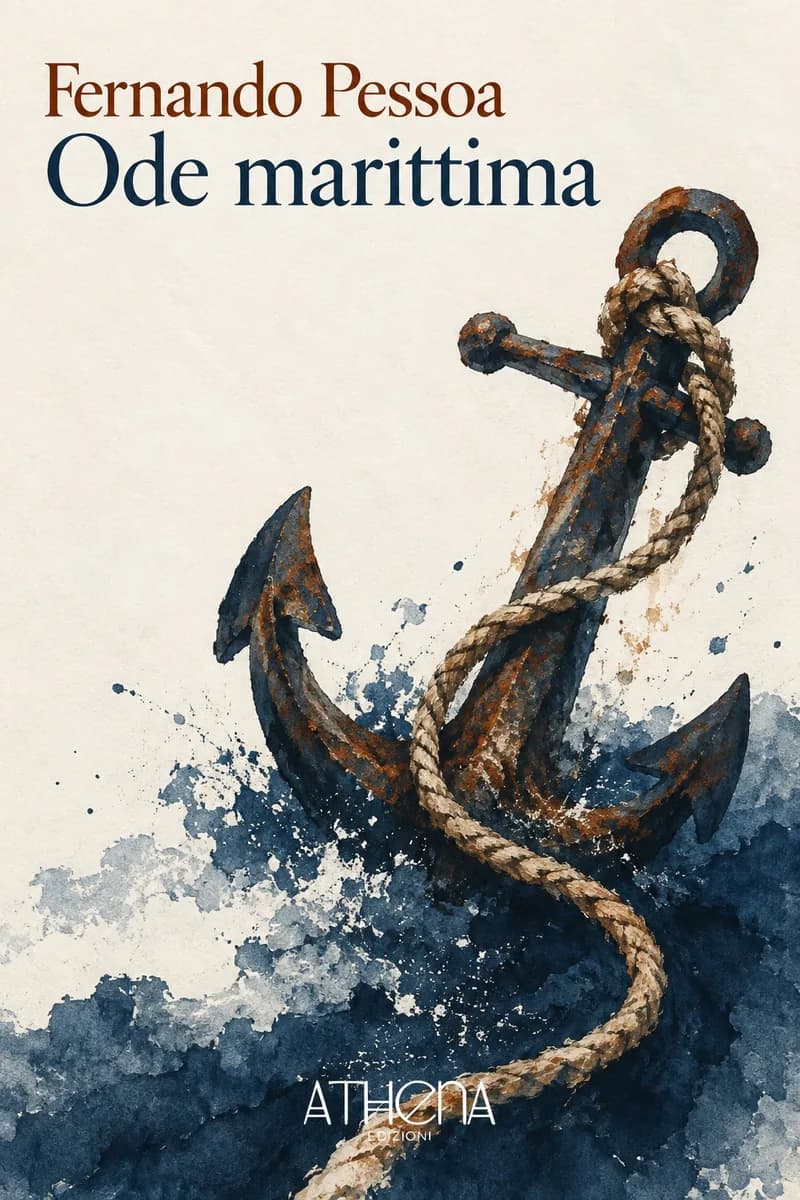 Ode marittima di Fernando Pessoa – copertina Edizioni Athena