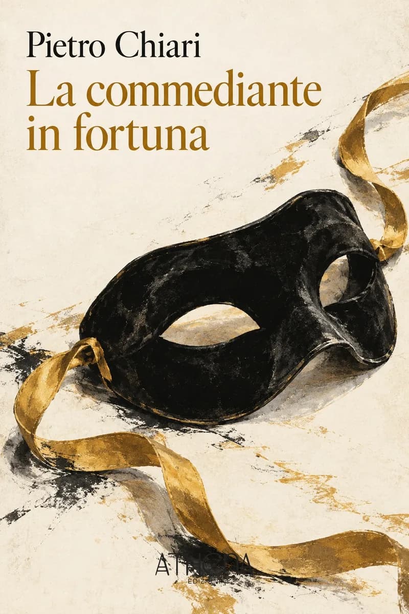 La commediante in fortuna di Pietro Chiari – copertina Edizioni Athena