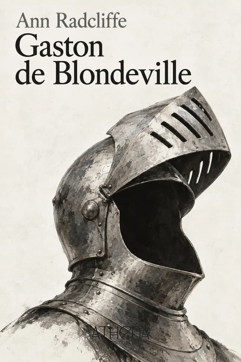 Gaston de Blondeville di Ann Radcliffe – copertina Edizioni Athena