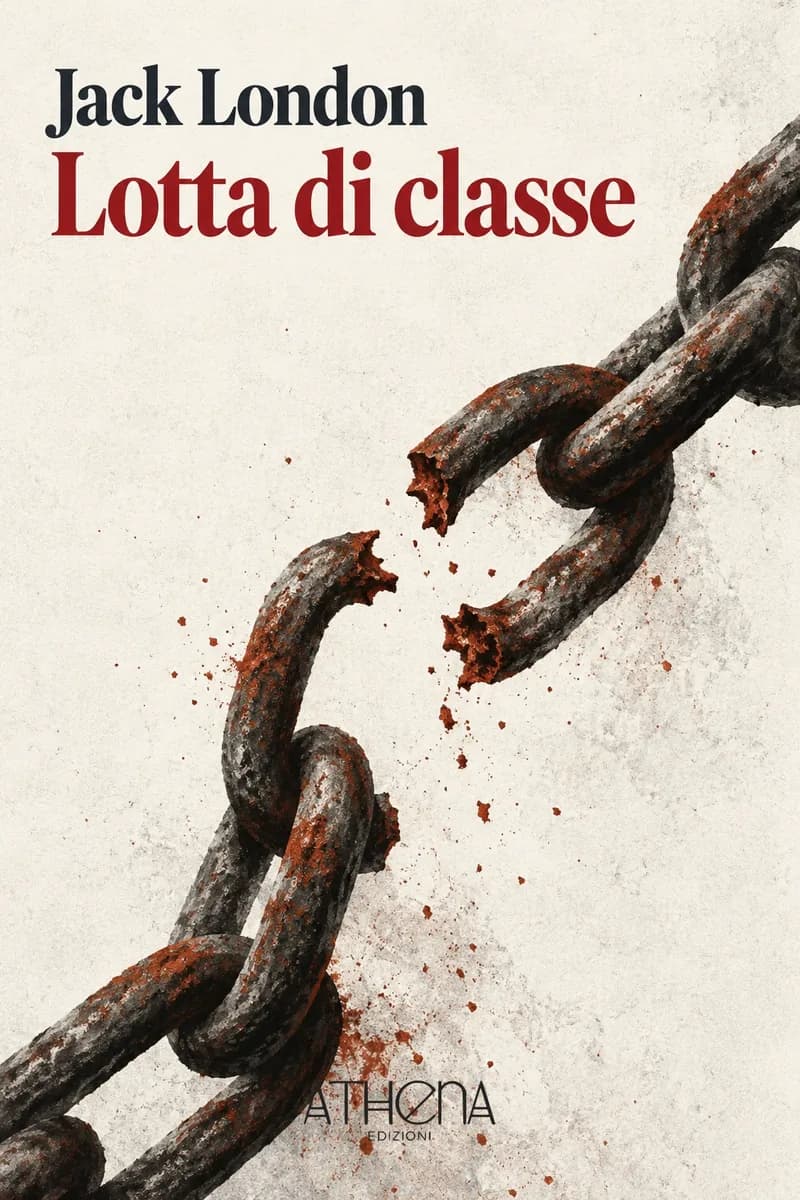 Lotta di classe di Jack London – copertina Edizioni Athena