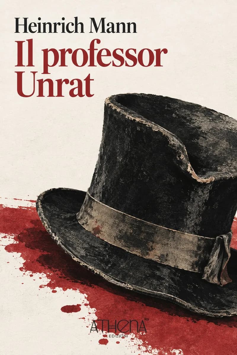 Il professor Unrat di Heinrich Mann – copertina Edizioni Athena