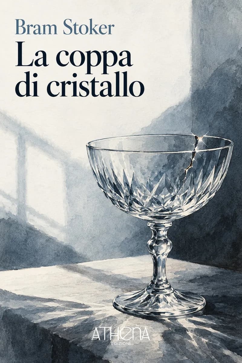 La coppa di cristallo di Bram Stoker – copertina Edizioni Athena