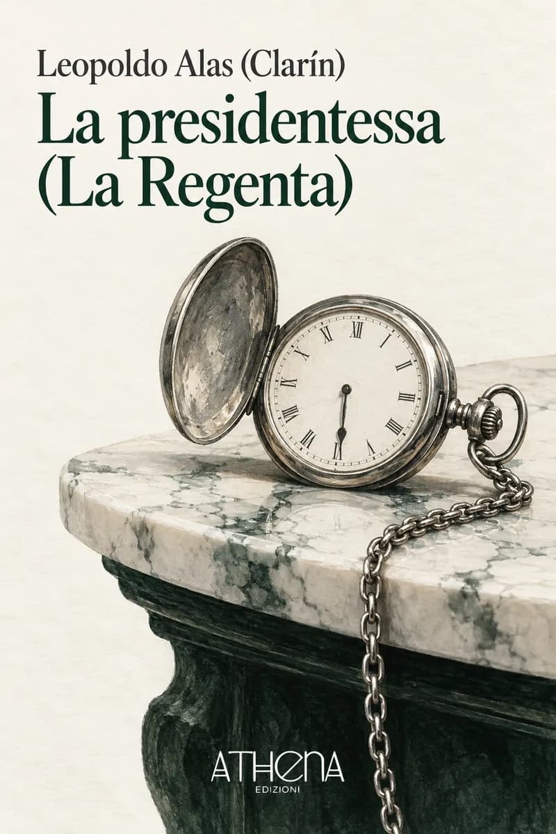 La presidentessa (La Regenta) di Leopoldo Alas (Clarín) – copertina Edizioni Athena