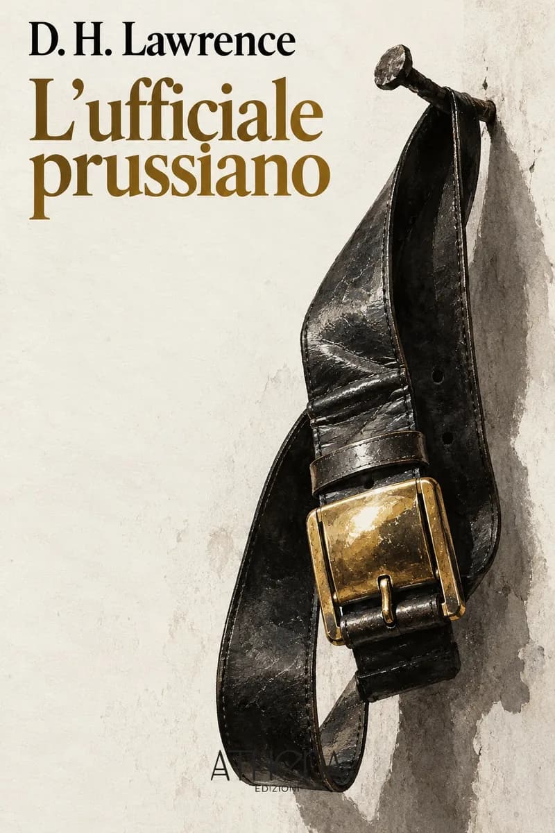 L'ufficiale prussiano di D. H. Lawrence – copertina Edizioni Athena