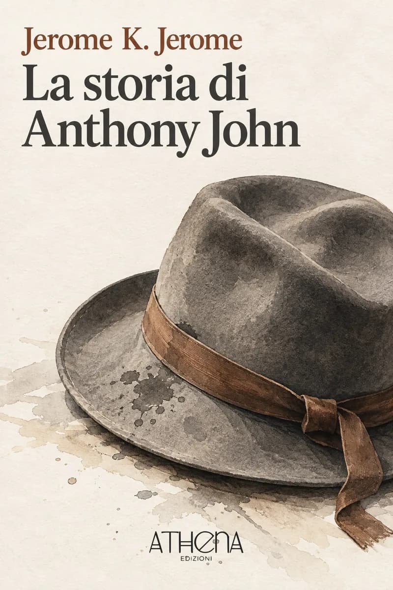 La storia di Anthony John di Jerome K. Jerome – copertina Edizioni Athena