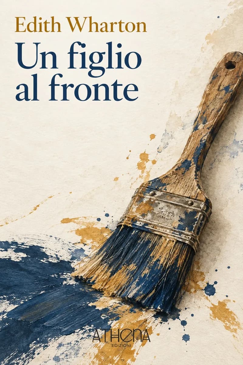 Un figlio al fronte di Edith Wharton – copertina Edizioni Athena