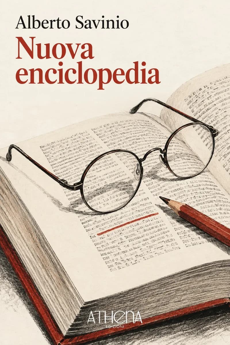 Nuova enciclopedia di Alberto Savinio – copertina Edizioni Athena