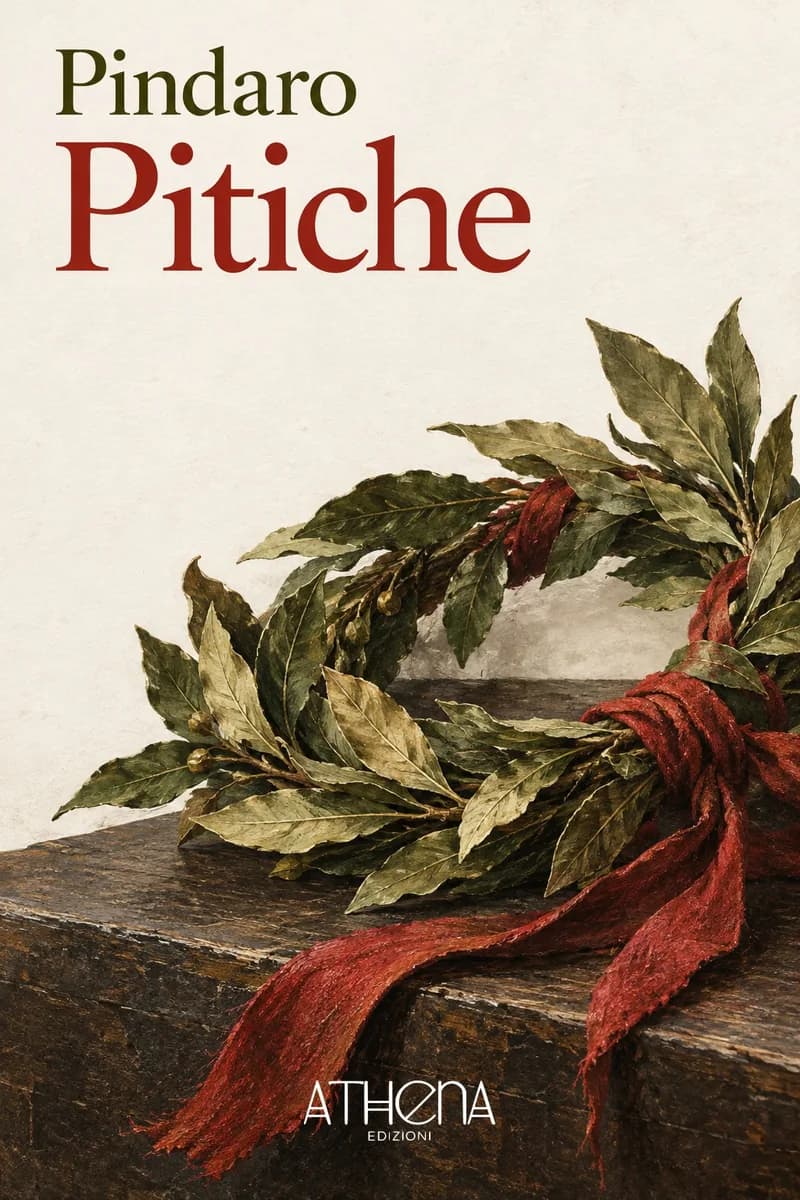 Pitiche di Pindaro – copertina Edizioni Athena