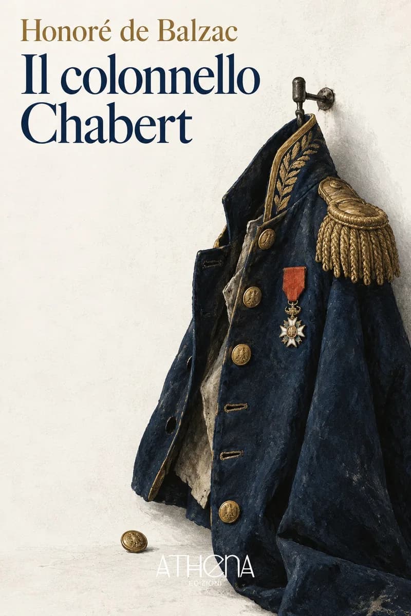 Il colonnello Chabert di Honoré de Balzac – copertina Edizioni Athena