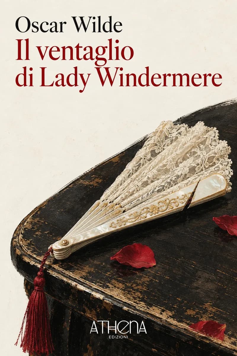 Il ventaglio di Lady Windermere di Oscar Wilde – copertina Edizioni Athena