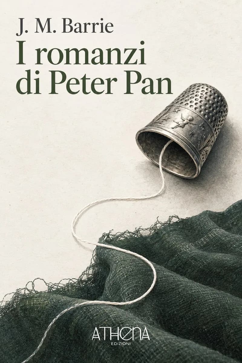 I romanzi di Peter Pan di J. M. Barrie – copertina Edizioni Athena