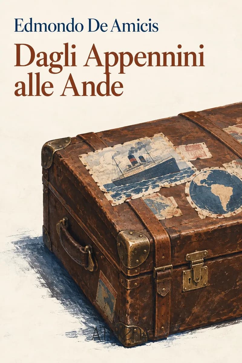 Dagli Appennini alle Ande di Edmondo De Amicis – copertina Edizioni Athena