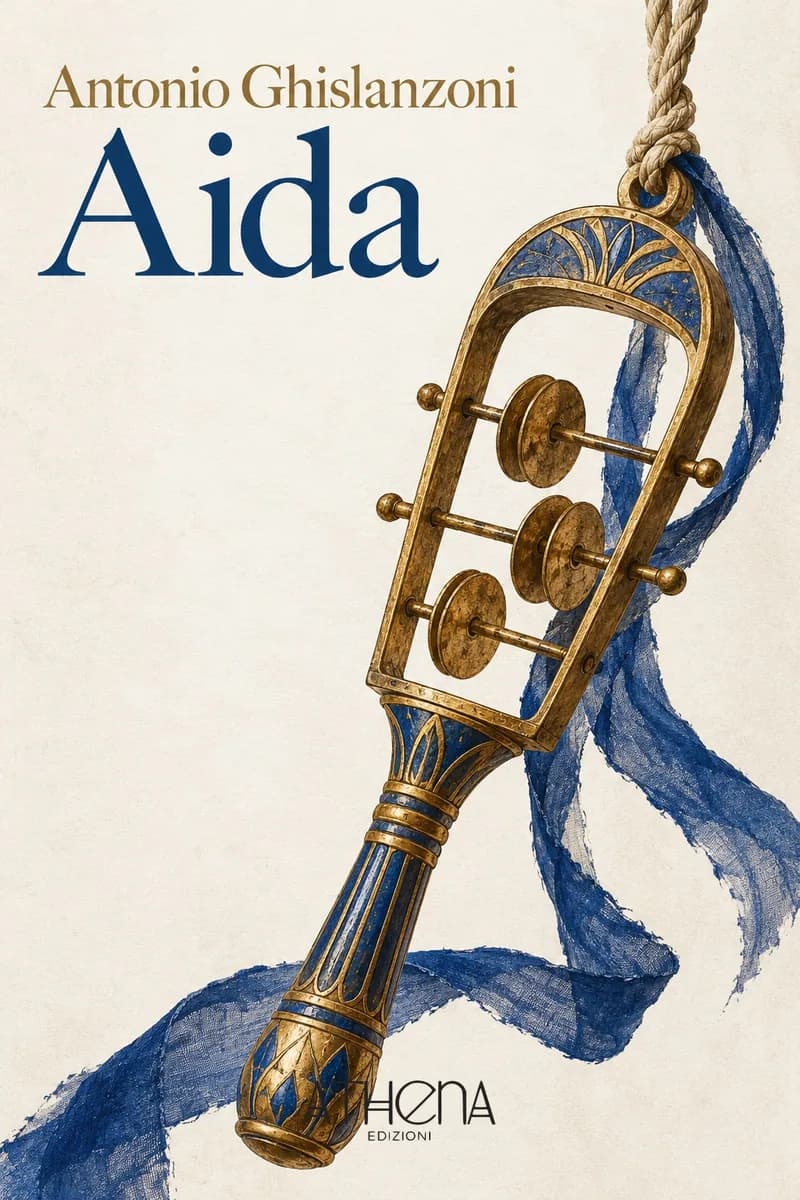 Aida di Antonio Ghislanzoni – copertina Edizioni Athena