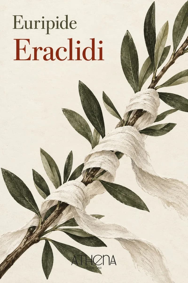 Eraclidi di Euripide – copertina Edizioni Athena