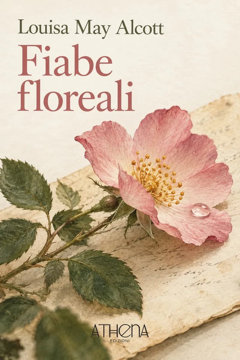 Fiabe floreali di Louisa May Alcott – copertina Edizioni Athena