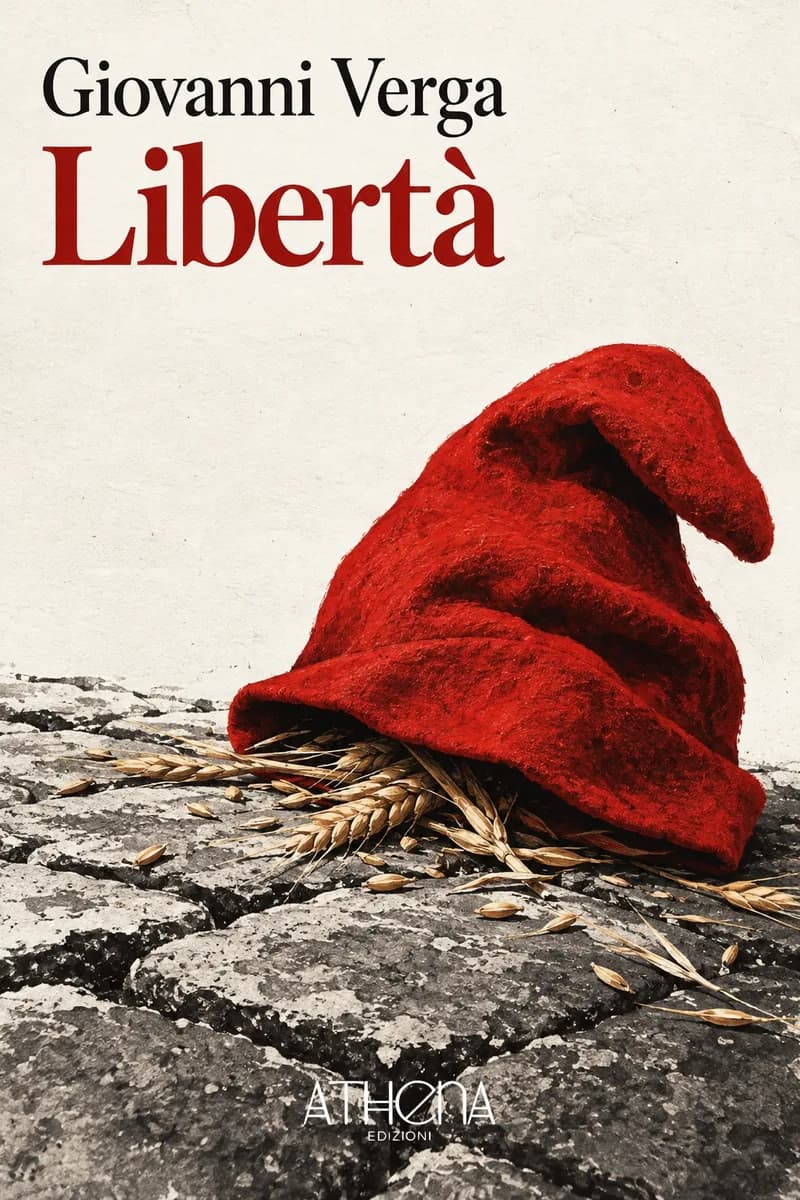 Libertà di Giovanni Verga – copertina Edizioni Athena