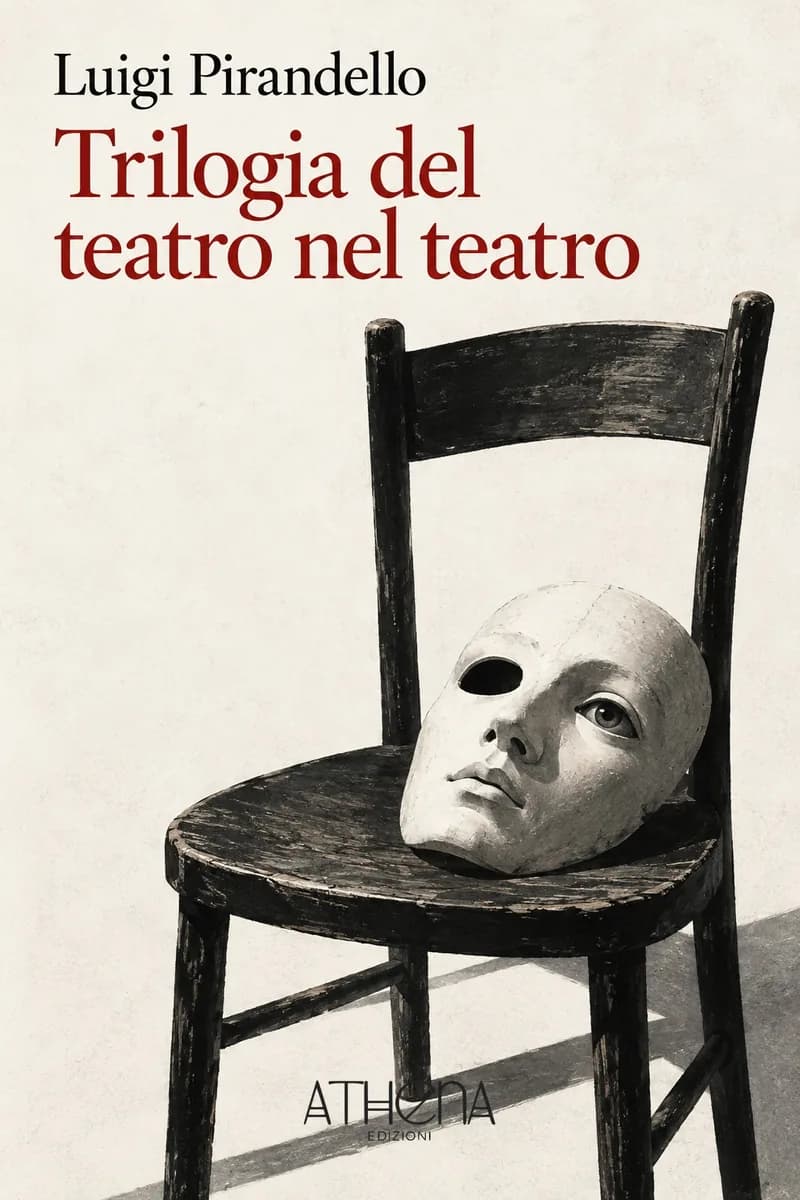 Trilogia del teatro nel teatro di Luigi Pirandello – copertina Edizioni Athena