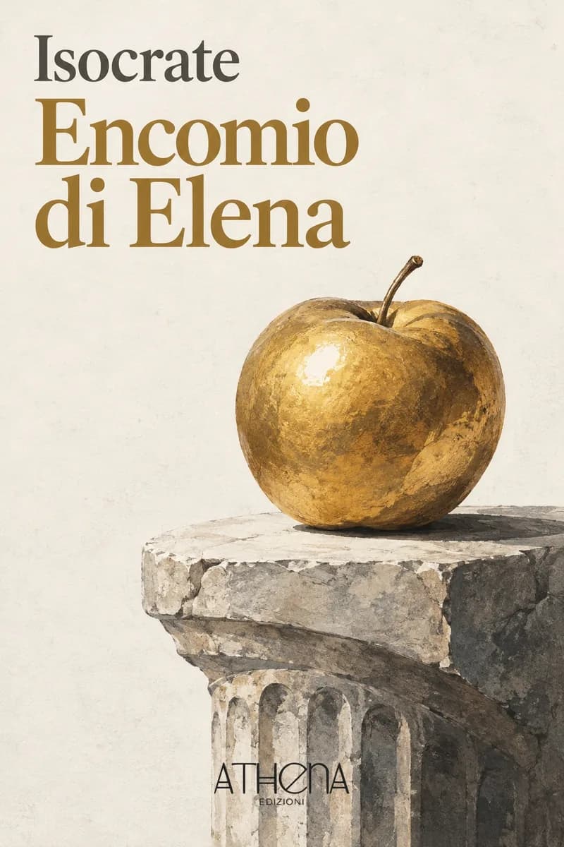 Encomio di Elena di Isocrate – copertina Edizioni Athena