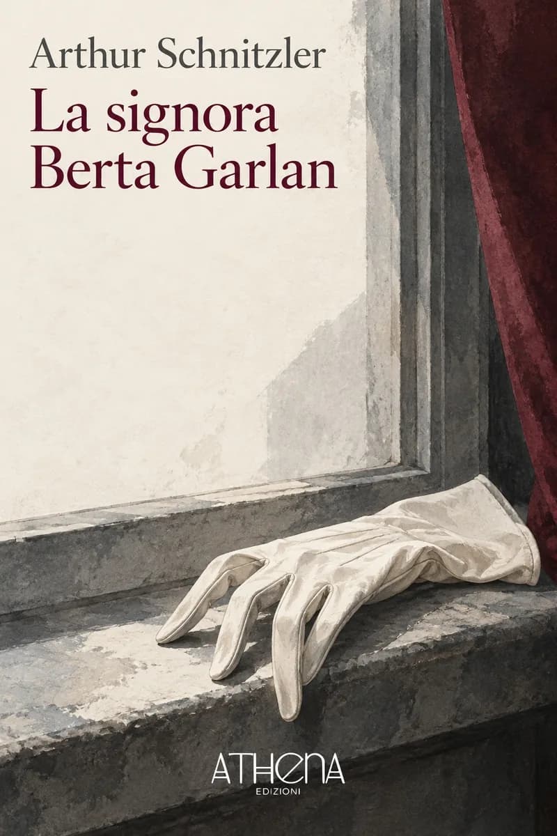 La signora Berta Garlan di Arthur Schnitzler – copertina Edizioni Athena