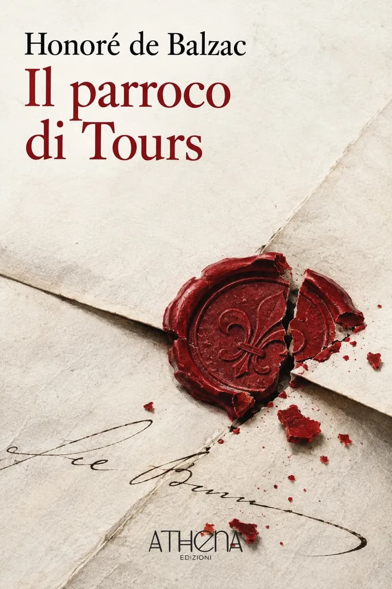 Il parroco di Tours di Honoré de Balzac – copertina Edizioni Athena