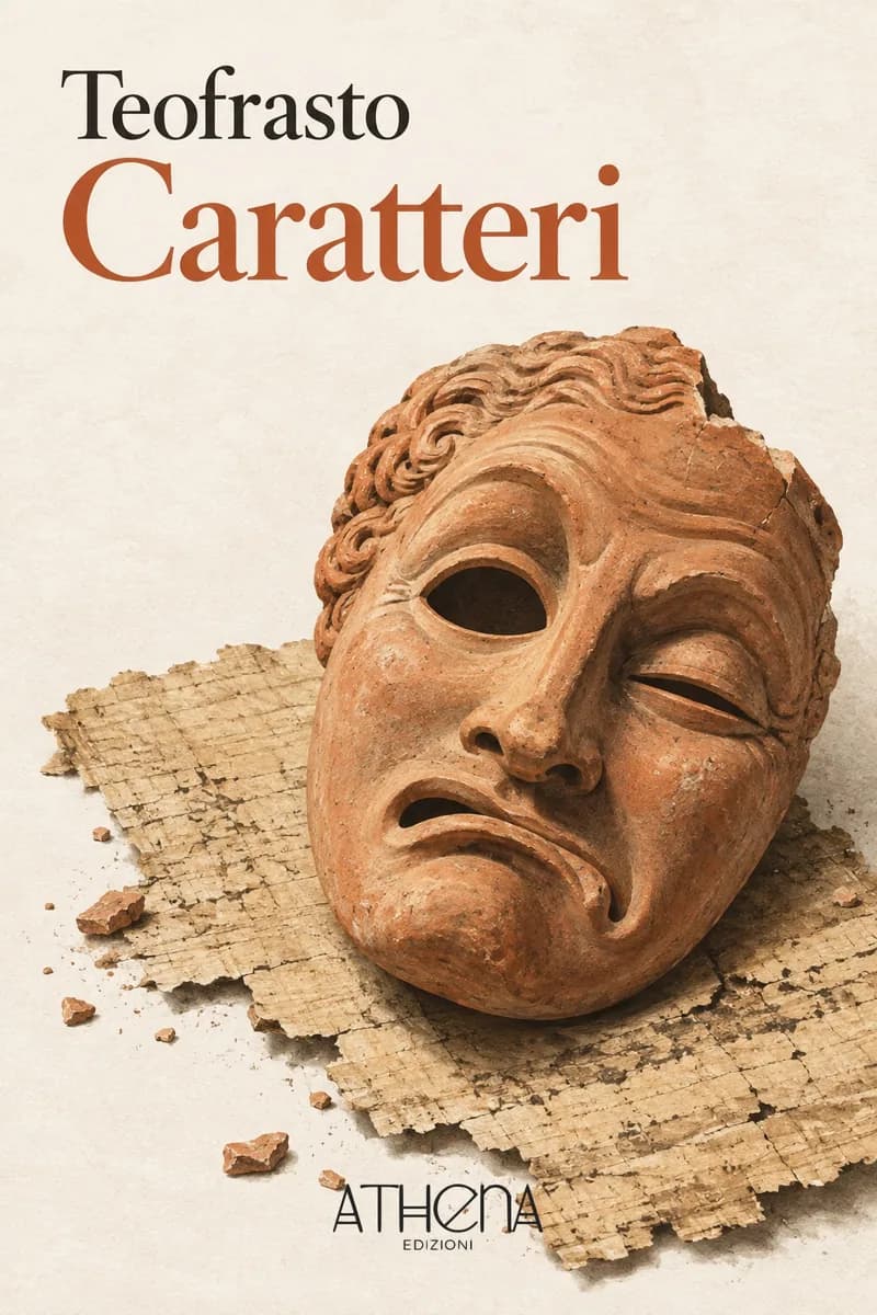 Caratteri di Teofrasto – copertina Edizioni Athena