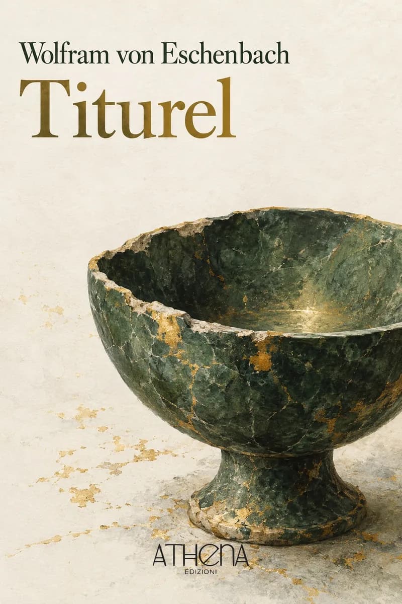 Titurel di Wolfram von Eschenbach – copertina Edizioni Athena