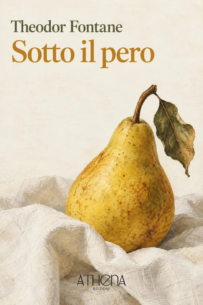 Sotto il pero di Theodor Fontane – copertina Edizioni Athena