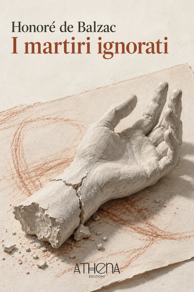 I martiri ignorati di Honoré de Balzac – copertina Edizioni Athena