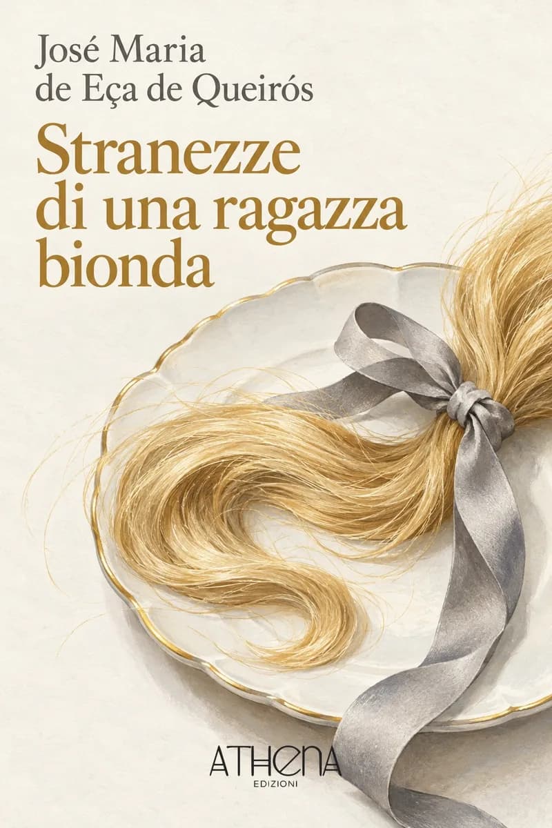 Stranezze di una ragazza bionda di José Maria de Eça de Queirós – copertina Edizioni Athena