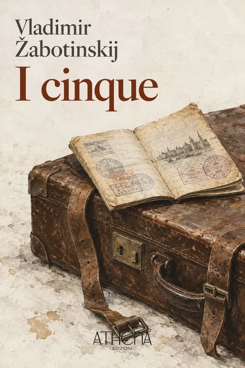 I cinque di Vladimir Žabotinskij – copertina Edizioni Athena