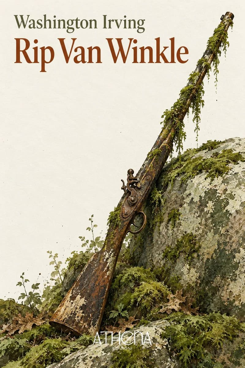 Rip Van Winkle di Washington Irving – copertina Edizioni Athena