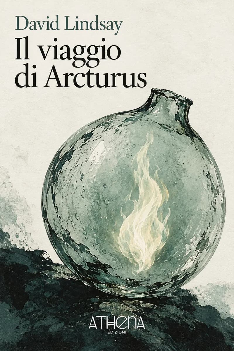 Il viaggio di Arcturus di David Lindsay – copertina Edizioni Athena