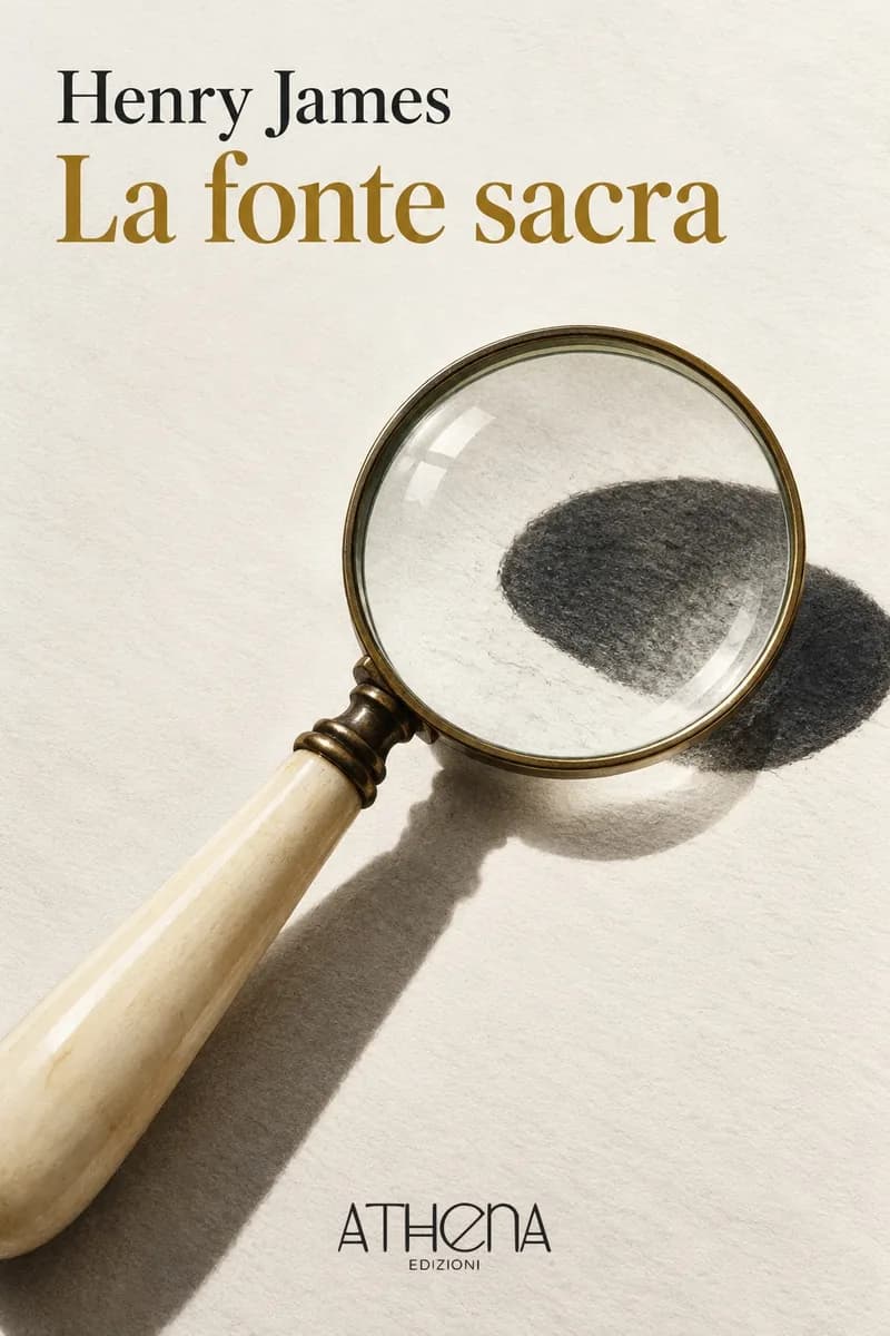 La fonte sacra di Henry James – copertina Edizioni Athena
