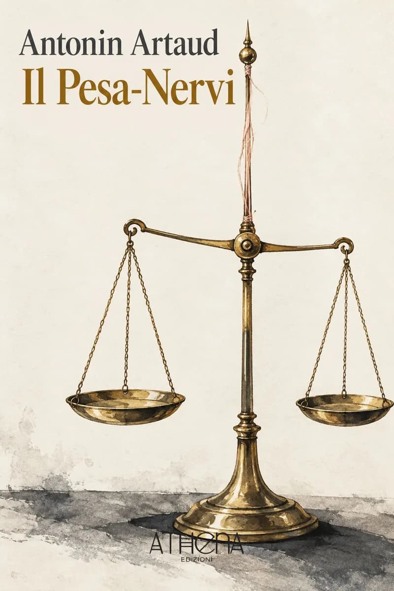 Il Pesa-Nervi di Antonin Artaud – copertina Edizioni Athena