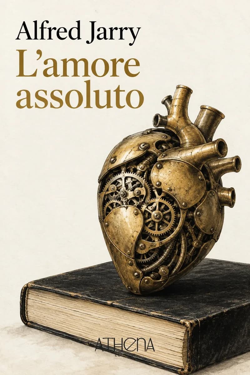 L'amore assoluto di Alfred Jarry – copertina Edizioni Athena