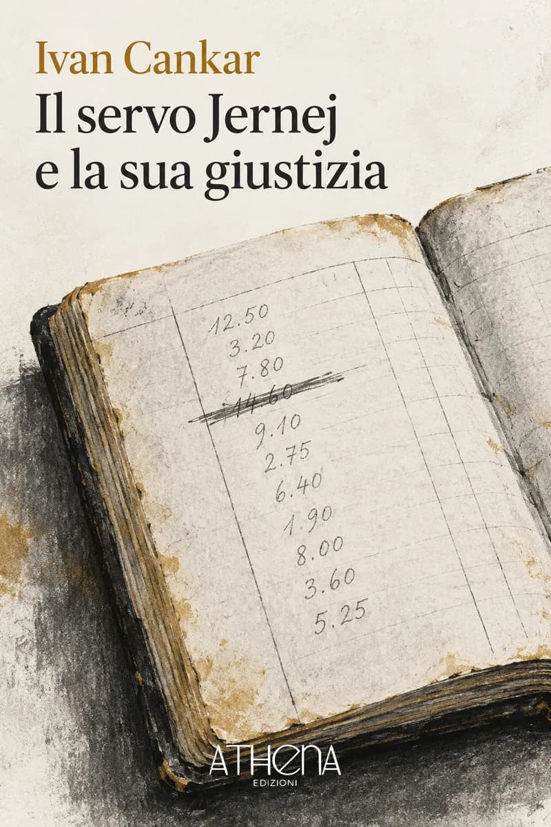 Il servo Jernej e la sua giustizia di Ivan Cankar – copertina Edizioni Athena