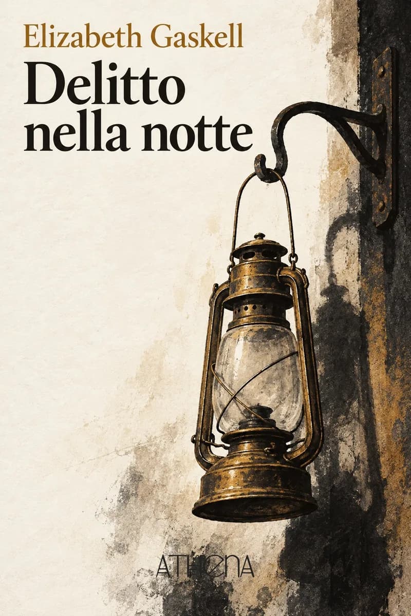 Delitto nella notte di Elizabeth Gaskell – copertina Edizioni Athena