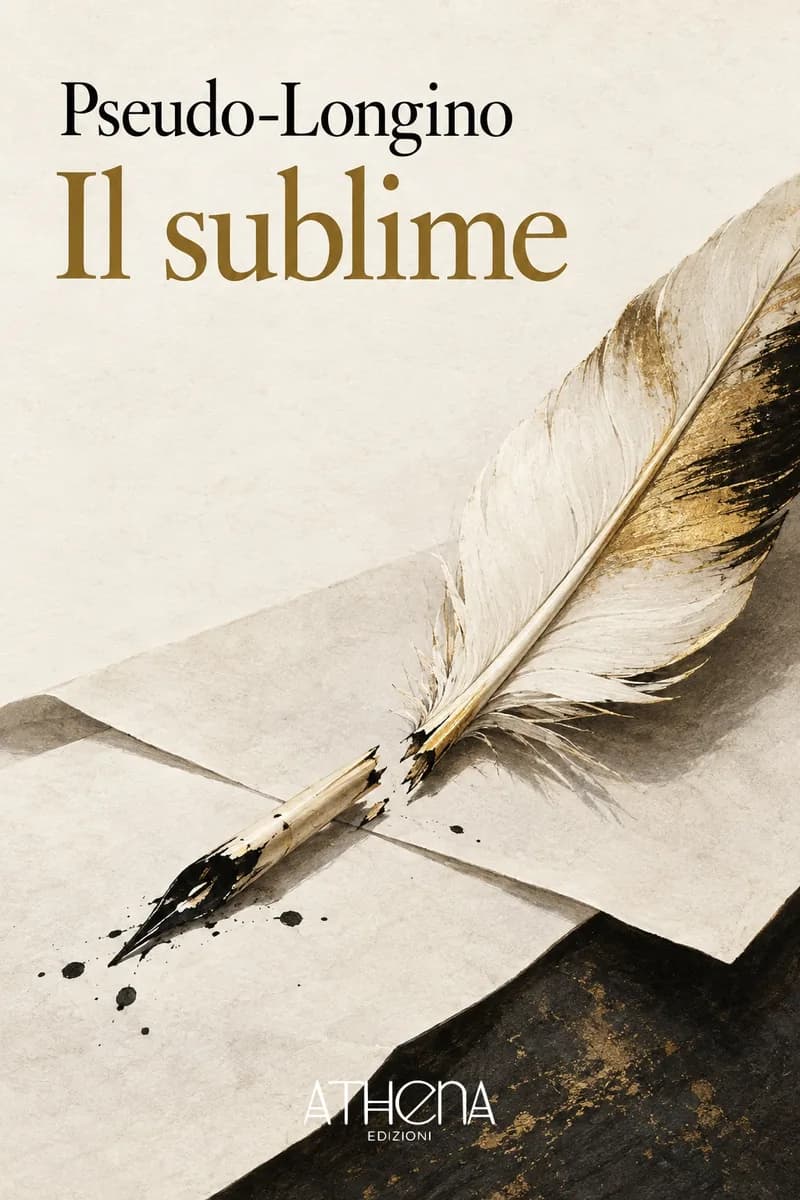 Il sublime di Pseudo-Longino – copertina Edizioni Athena