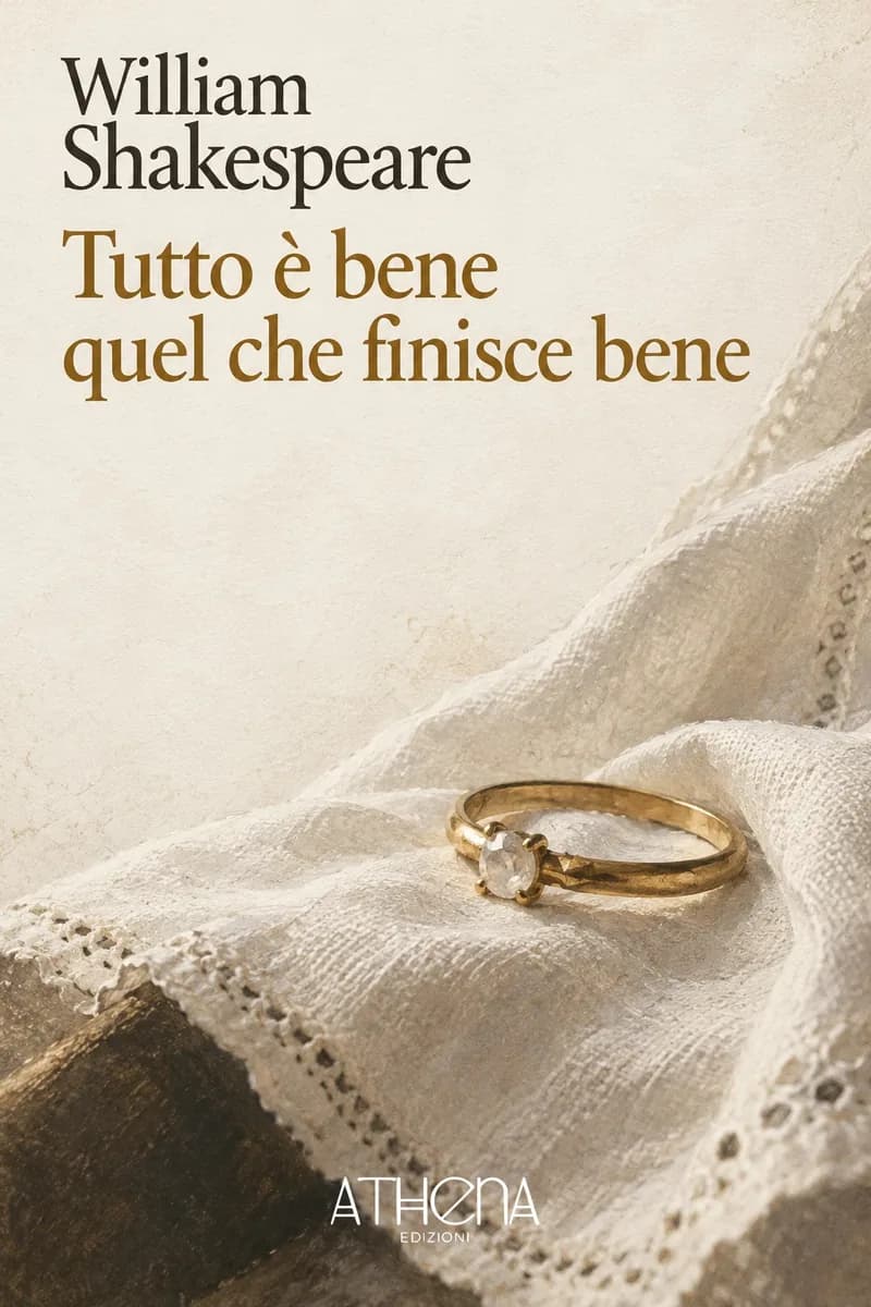 Tutto è bene quel che finisce bene di William Shakespeare – copertina Edizioni Athena