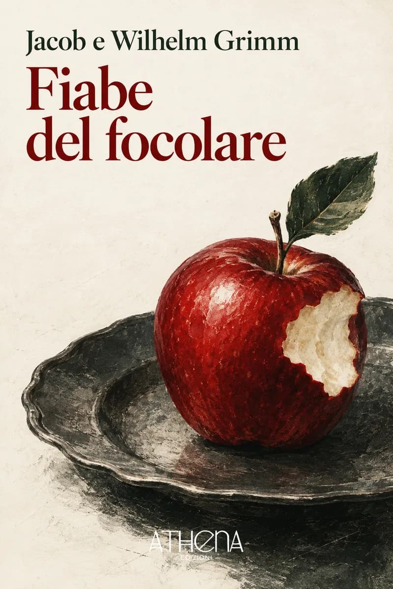 Fiabe del focolare di Jacob e Wilhelm Grimm – copertina Edizioni Athena