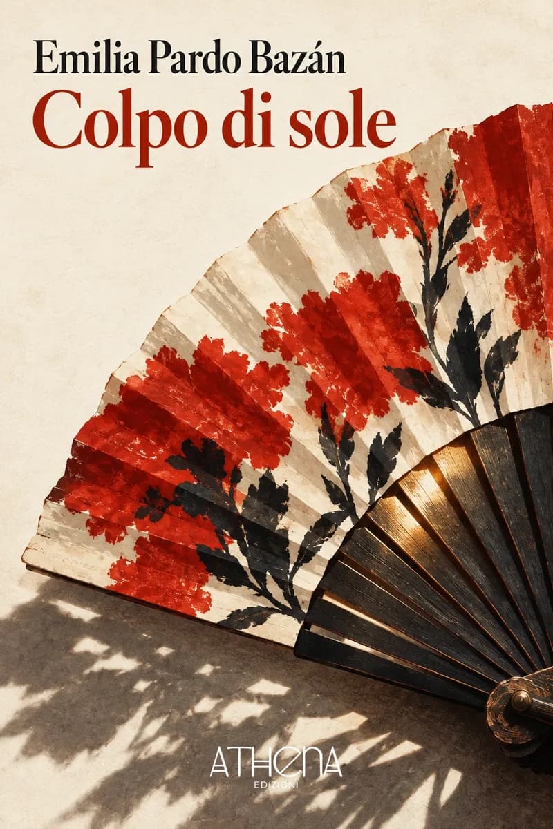 Colpo di sole di Emilia Pardo Bazán – copertina Edizioni Athena