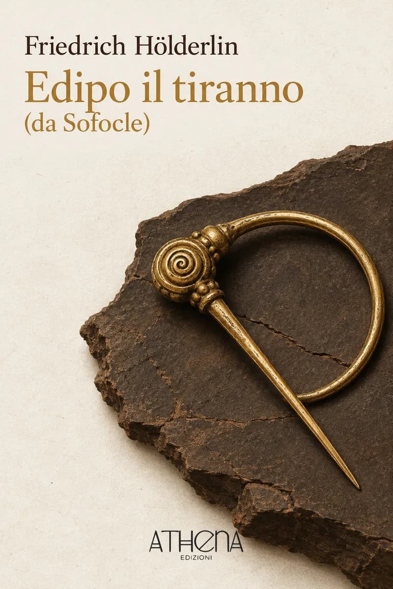 Edipo il tiranno (da Sofocle) di Friedrich Hölderlin – copertina Edizioni Athena