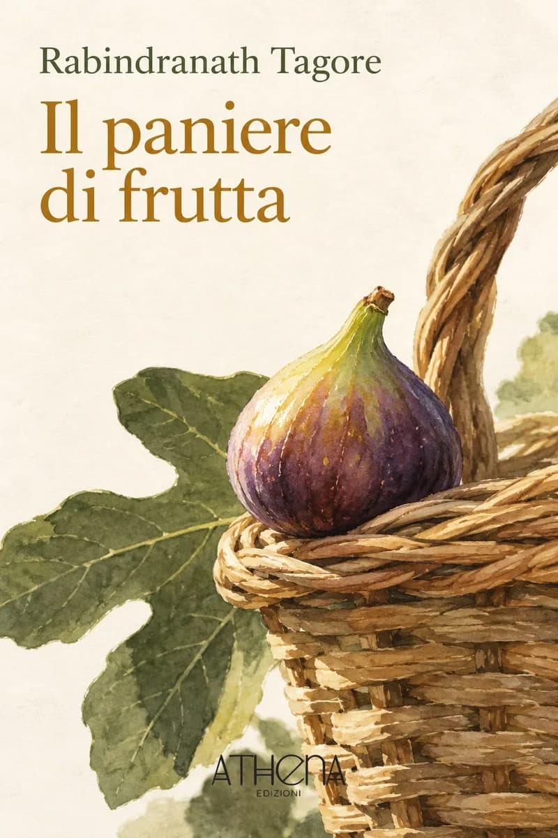 Il paniere di frutta di Rabindranath Tagore – copertina Edizioni Athena