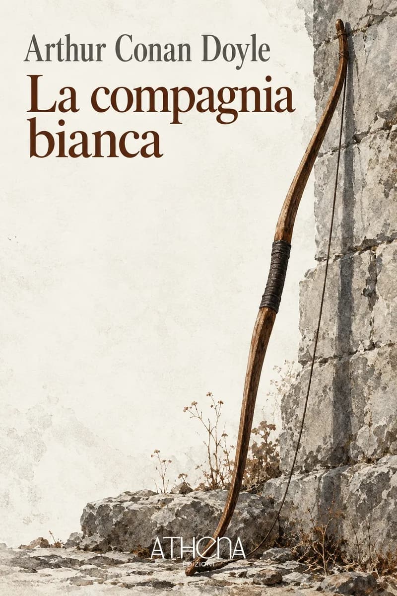 La compagnia bianca di Arthur Conan Doyle – copertina Edizioni Athena