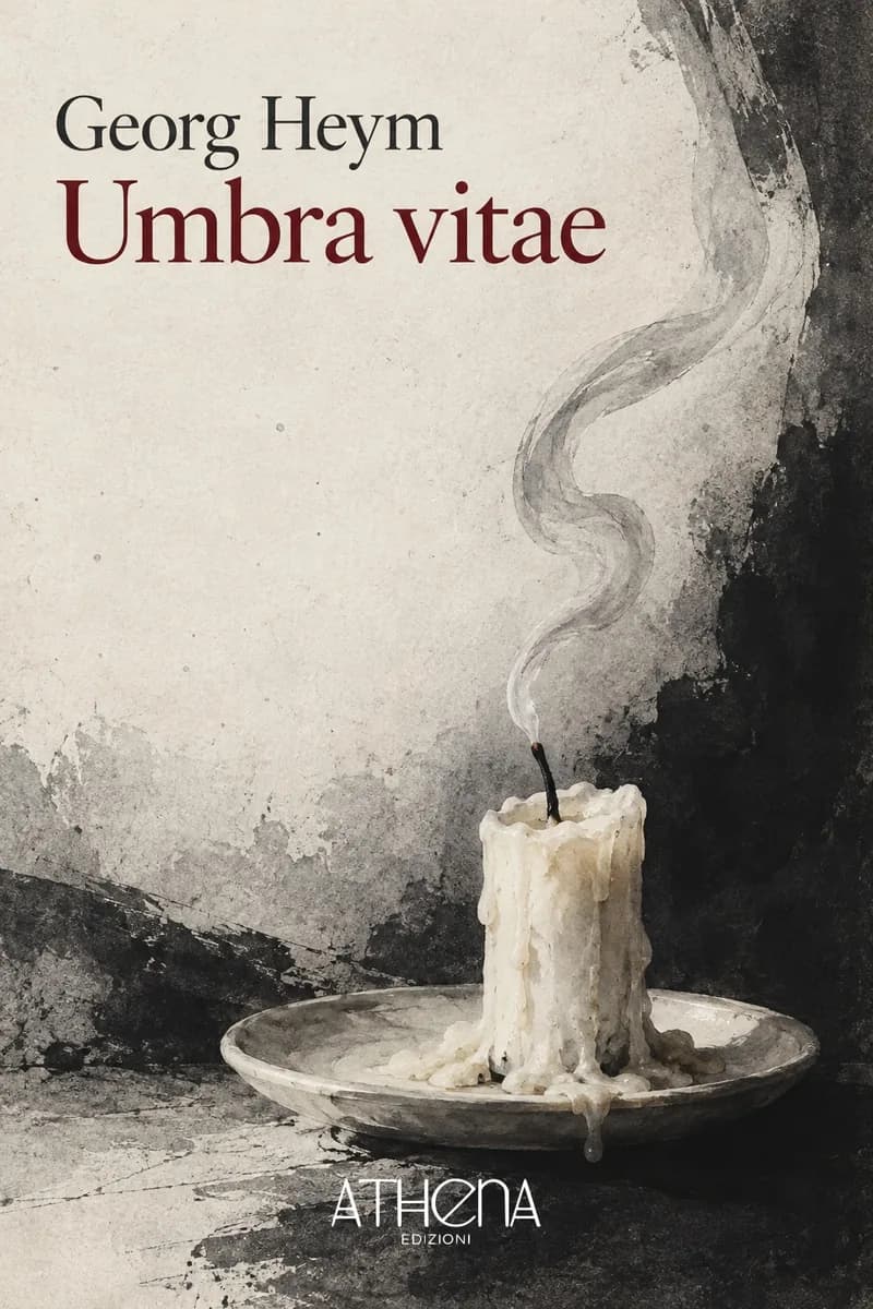 Umbra vitae di Georg Heym – copertina Edizioni Athena